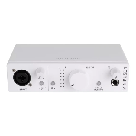 Купить Arturia MiniFuse 1 White по выгодной цене в Краснодаре
